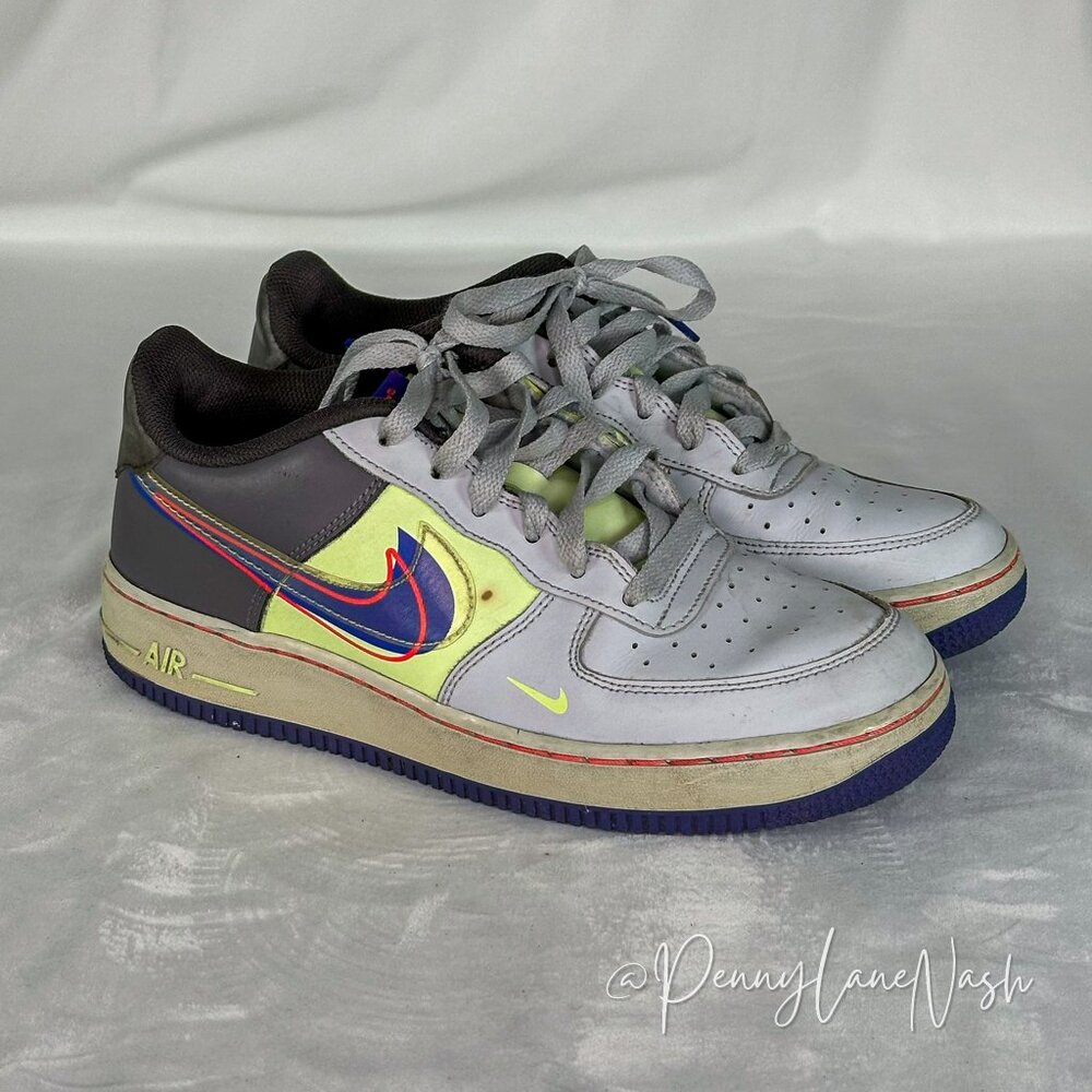 Nike Air Force 1 Low Dunk It (GS) Size 7Y- CT1628-001 - Picture 3 of 13